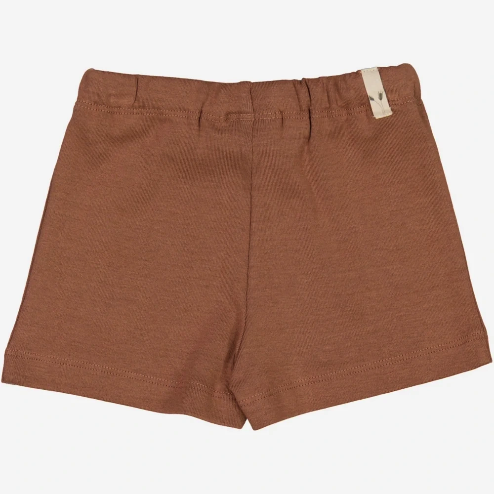 Rückseite von Shorts Wheat Braun